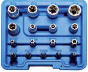 Picture of SET 17 PEZZI, BUSSOLE E INSERTI TORX