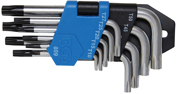 Picture of SET CHIAVI TORX CON FORO DA 9 PEZZI, TH10-TH50