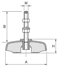 Immagine di TE - Piede Antivibrante “Export” 1000 Kg