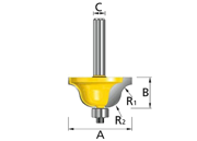 Picture of Fresa profilo a onda 31,8x14,28x8x32x3,18mm