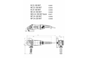 Picture of W 24-180 MVT (606466000) Smerigliatrice angolare