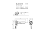 Immagine di WEV 15-125 Quick (600468500) Smerigliatrice angolare