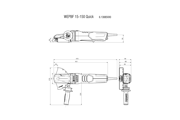 Picture of WEPBF 15-150 Quick (613085000) Smerigliatrice angolare a testa ribassata