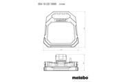 Immagine di BSA 18 LED 10000 (601506850) Faro da cantiere a batteria