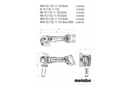 Immagine di W 18 LT BL 11-125 (613052510) Smerigliatrice angolare e a batteria