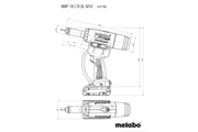 Immagine di NMP 18 LTX BL M10 (601788850) Rivettatrice a batteria per inserti filettati