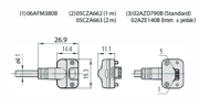 Picture of Digimatic Cable, Straight, 1m
Digimatic/Digimatic 2/Digimatic S1 Interface