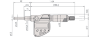 Picture of Testina micrometrica digitale
0-1", SR4 Spindle, 0,375" Plain Stem