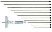 Picture of Micrometro di profondità, aste intercambiabili
0-12", 2,5" Base