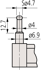 Immagine di Micrometro digitale per tubi IP65
Spherical Anvil Flat Spindle, 0-25mm