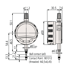 Picture of Digital Indicator ID-C
Low Force Type, Inch/Metric, 0,5", 0,0005", Flat Back Plate