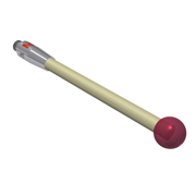 Immagine di Stylus M2 ruby ball Ø4,0mm
ceramic stem Ø2,0mm, base stainless steel Ø3,0mm L 30,0mm, ML 30,0mm