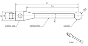 Picture of Stylus M2 ruby ball Ø2,5mm
stainless steel stem Ø1,4mm, base stainless steel Ø3,0mm L 20,0mm, ML 14,0mm