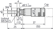 Picture of 148-858
0-13mm, Clamp Nut, Spherical Spindle