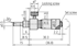 Picture of Micrometer Head, Locking Screw Type
0-6,5mm, 0,01mm, Spherical