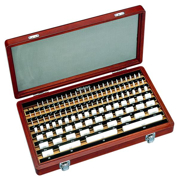 Picture of Gauge Block Set, Metric, JCSS Cert., ISO
112 Blocks, Grade 2, Ceramic