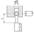 Immagine di Micrometro digitale per tubi IP65
Spherical Anvil Flat Spindle, 0-25mm