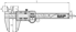 Immagine di Calibro digitale ABS AOS, becchi per esterni in carb.
Inch/Metric, 0-12", Thumb R., Data Outp