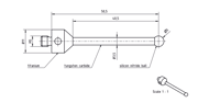 Immagine di STILO CARBURO
carbide stem Ø3,5mm, base titanium Ø11,0mm L 50,5mm, ML 40,5mm