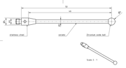 Picture of Stylus M3 zirconium oxide ball Ø4,0mm
, ceramic stem Ø2mm, stainless steel base Ø4,0mm, L50mm, ML 46mm