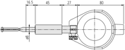 Immagine di Strumenti per misure di interni a 2 punti
Bore Gauge for Extra Small Holes, 7-10mm, 0,001mm