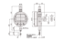 Picture of Digital Solar Indicator ID-SS, ANSI/AGD
pollici/mm, 0,5 ", 0,0005", fondello c/asola