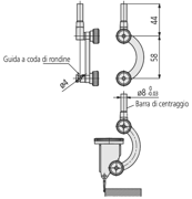 Immagine di Supporto universale per serie 513
D=6mm, Dovetail Groove