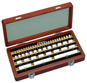 Picture of Gauge Block Set, Metric, Ins. Cert., ISO
47 Blocchetti, Grado 0, Ceramica