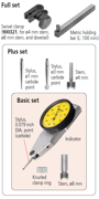 Picture of Comparatore a leva, esecuzione verticale
0,8mm, 0,01mm, gambo/ghiera