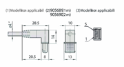 Immagine di Cavo Digimatic piatto a gomito
(1 m)