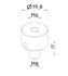 Immagine di Adapting bolt M6 M8
CMM fixtures, eco-fix series