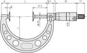 Immagine di Micrometri a disco, dischi in acciaio temprato
3-4", Disk=20mm