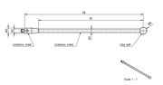 Picture of Stylus M2 ruby ball Ø4,0mm
stainless steel stem Ø2,0mm, base stainless steel Ø3,0mm L 68,0mm, ML 68,0mm
