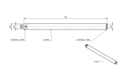 Picture of Extension M4, ceramic L 100,0mm
stem Ø7,0mm, end pieces stainless steel