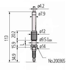 Picture of Linear Gauge LGB tipo sottile
10 mm, 0,001 mm, low measuring force