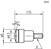 Picture of Puntalino di contatto piatto, M2,5x0,45
D=8mm, Carbide, Metric