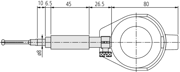 Immagine di Strumenti per misure di interni a 2 punti
Bore Gauge for Extra Small Holes, 3,7-7,3mm, 0,01mm, incl. Ring