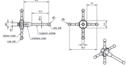 Immagine di 5-way stylus M2 ruby ball Ø2,0mm
carbide stem Ø0,7mm, carbide stem center DS1 Ø1,4mm base stainless steel, L 20,0mm, ML 7,2mm, ML1 18,5mm