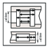 Picture of Calibro per scanalature con becchi a gancio
0-200mm, 0,02mm, Metric