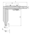 Picture of Calibro a corsoio, Becchi lunghi, Regolazione micrometrica
0-1000mm, 0,02mm, Metric