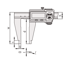 Immagine di ABS CALIBRO DIGITALE 0-2
Inch/Metric, 0-8"/0-200mm