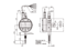 Picture of Digital Indicator, Signal ID-C
ASME/ANSI Type, Inch/Metric, 0,5", 0,00005", Lug Back Plate