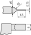 Picture of Micrometro digitale con incudini a lama, lama=0,75mm
75-100mm