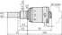 Immagine di Micrometer Head, Short Thimble Type
0-13mm, 0,01mm, Flat