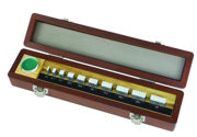 Immagine di Gauge Block Set, Metric, Ins. Cert., ISO
10 Blocchetti, Grado 0, Acciaio, parall. ottica