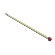 Immagine di Stylus M2 ruby ball Ø5,0mm
ceramic stem Ø3,0mm, base stainless steel Ø3,0mm L 97,5mm, ML 97,5mm