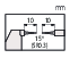 Picture of Micrometro digitale con incudini a punta IP65
75-100mm, 15° Tip