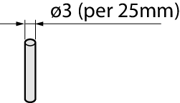 Picture of Micrometro, aste intercambiabili
25-50mm