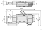 Picture of ABS AOS Thickness Gauge, Quick Mini
0-0,5", Inch/Metric