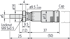 Immagine di Testina micrometrica con grano di regolazione 0 - 0,5"
0-0,5 ", ghiera di fissaggio